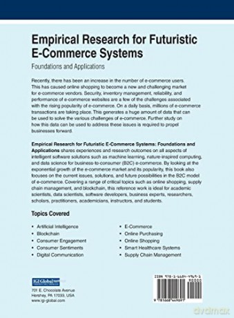 Empirical Research For Futuristic E-Comm - Bilgaiyan Singh D [KSIĄŻKA]