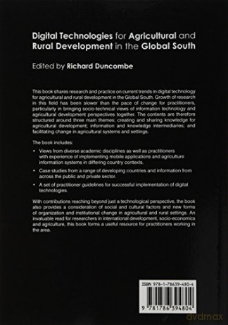 Digital Technologies For Agricultural An - Richard Duncombe [KSIĄŻKA]