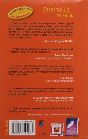Zakochaj się w życiu wydanie 5 - Foley Ewa [KSIĄŻKA]