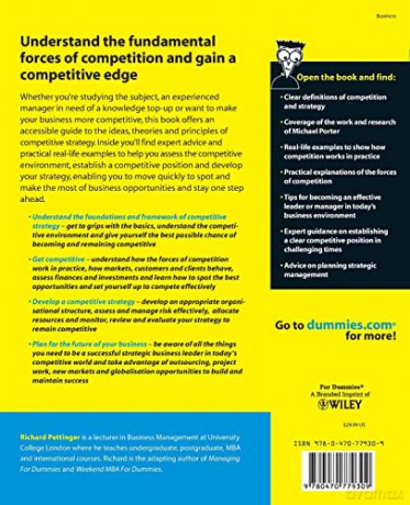 Competitive Strategy For Dummies - Richard Pettinger [KSIĄŻKA]