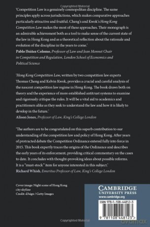 Hong Kong Competition Law - Cheng Thomas K. [KSIĄŻKA]