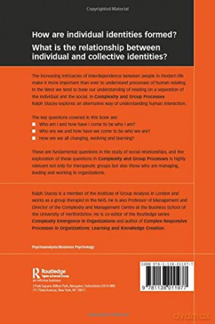 Complexity Group Processes - Stacey [KSIĄŻKA]