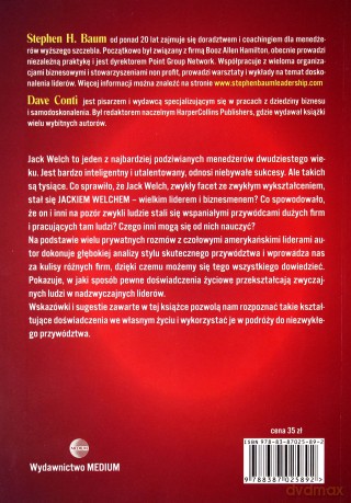 Jak zwykły Jack Welch stał się Jackiem Welchem - Baum Stephen H., Conti Dave [KSIĄŻKA]