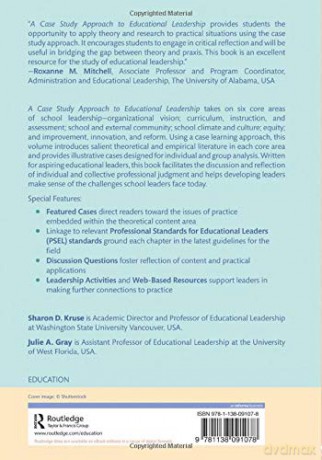 Case Study Approach To Educational Leade - Sharon D. Kruse [KSIĄŻKA]