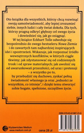 Nie jesteś samotną wyspą. Poczuj jedność ze wszystkim co istnieje - Tolle Eckhart [KSIĄŻKA]