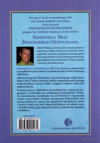 Niezwykła moc świadomego oddychania - Sisson Colin [KSIĄŻKA]