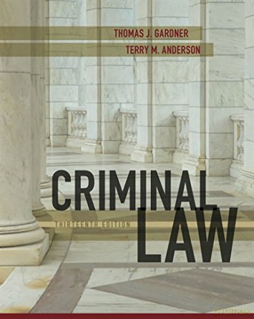 Criminal Law - Gardner Anderson [KSIĄŻKA]