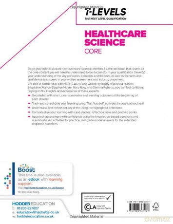 Healthcare Science T Level Core - Stephen Et Al Hoare [KSIĄŻKA]