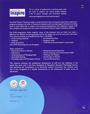 Elsa Trainers Manual - Burton [KSIĄŻKA]