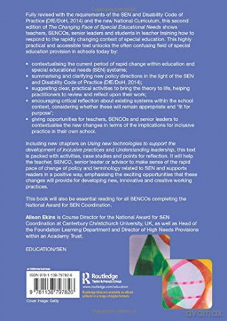Changing Face Of Special Educationl Need - Alison Ekins [KSIĄŻKA]