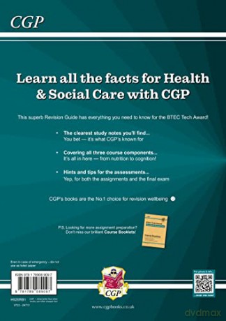Btec Tech Award Health And Social Care [KSIĄŻKA]