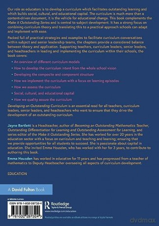Developing An Outstanding Curriculum - Jayne Bartlett [KSIĄŻKA]