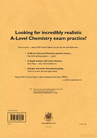 A Level Chemistry Exam Board Aqa Practic [KSIĄŻKA]