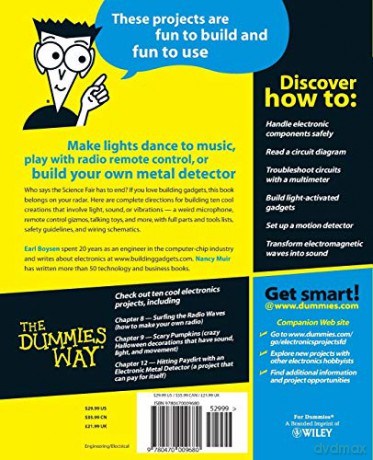 Electronics Projects For Dummies - Earl Boysen [KSIĄŻKA]