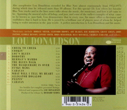 Lou Donaldson: The Artist Selects [CD]