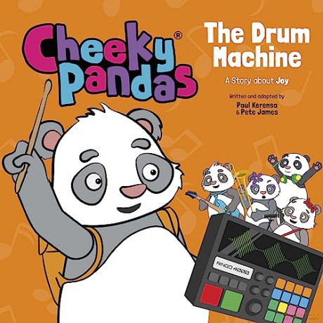 Cheeky Pandas The Drum Machine - Paul Kerensa [KSIĄŻKA]
