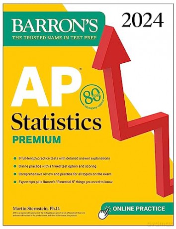 Ap Statistics Premium 2024 - Martin Sternstein [KSIĄŻKA]