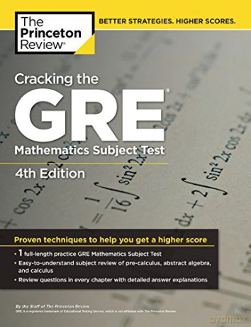 Cracking The Gre Mathematics Subj - Princeton Revie [KSIĄŻKA]