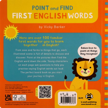 First English Words - Vicky Barker [KSIĄŻKA]