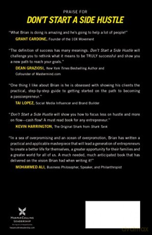 Dont Start A Side Hustle Hb - Page Brian [KSIĄŻKA]