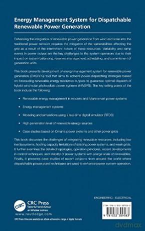 Energy Management System For Dispatchabl - Amer Al-Hinai [KSIĄŻKA]
