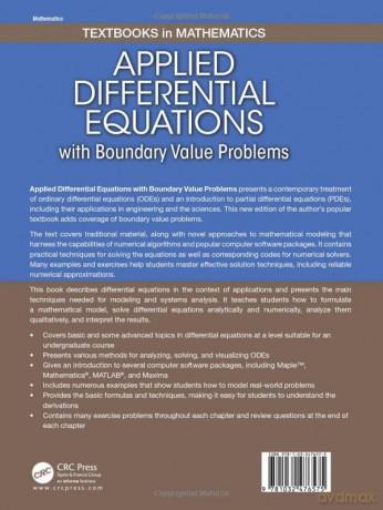 Applied Differential Equations With Boun - Vladimir Dobrushkin [KSIĄŻKA]