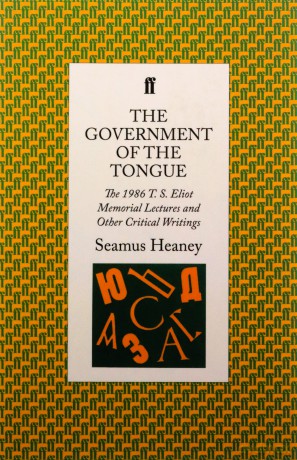 Government Of The Tongue - Seamus Heaney [KSIĄŻKA]