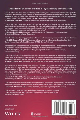 Ethics In Psychotherapy And Counseling [KSIĄŻKA]