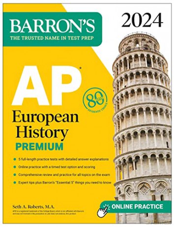 Ap European History Premium 2024 - Seth A Roberts [KSIĄŻKA]