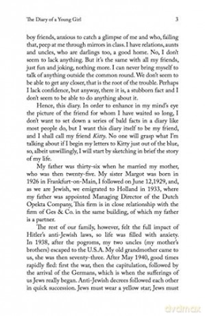 Diary Of A Young Girl - Anne Frank [KSIĄŻKA]