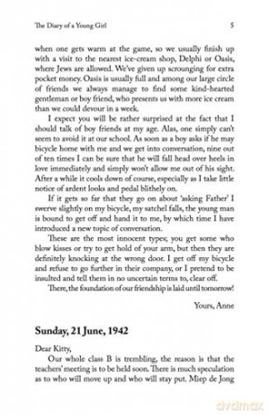 Diary Of A Young Girl - Anne Frank [KSIĄŻKA]