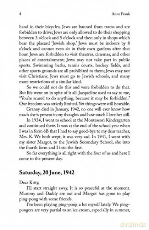 Diary Of A Young Girl - Anne Frank [KSIĄŻKA]