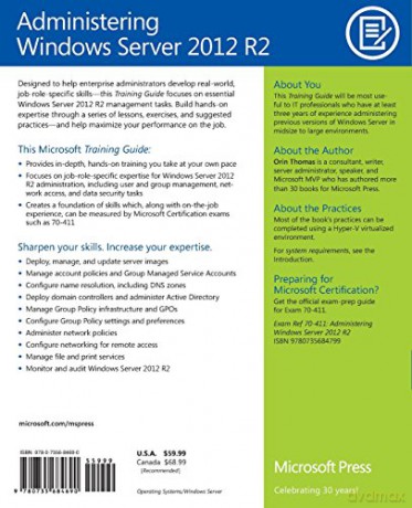 Administering Windows Serverz 2012 R2tra - Orin Thomas [KSIĄŻKA]