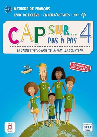 Cap Sur Pas A Pas Livre De Leleve Cahier - Alexandra Potier [KSIĄŻKA]