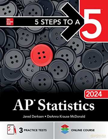 5 Steps To A 5 Ap Statistics 2024 [KSIĄŻKA]