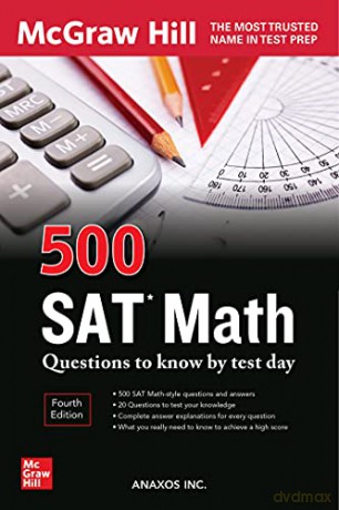 500 Sat Math Questions To Know By Test [KSIĄŻKA]