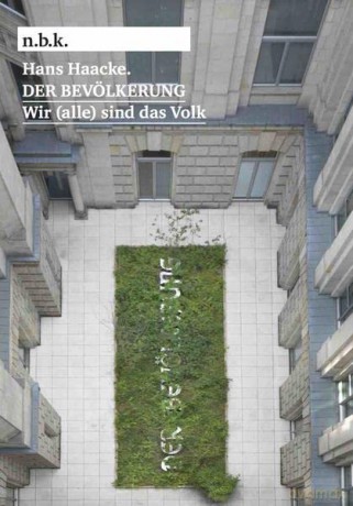 Hans Hacke Der Bevoljerung [KSIĄŻKA]