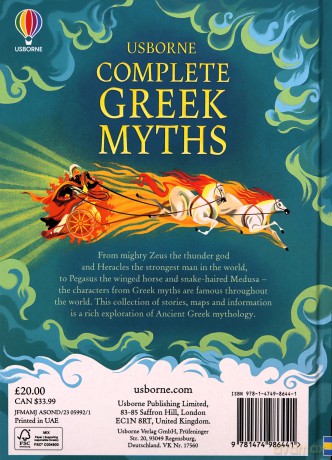 Greek Myths - Anna Milbourne [KSIĄŻKA]