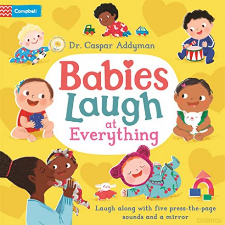Babies Laugh At Everything Sound Book - Caspar Addyman [KSIĄŻKA]