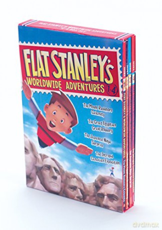 Flat Stanley's Worldwide Adventures #1-4 - Jeff Brown [KSIĄŻKA]