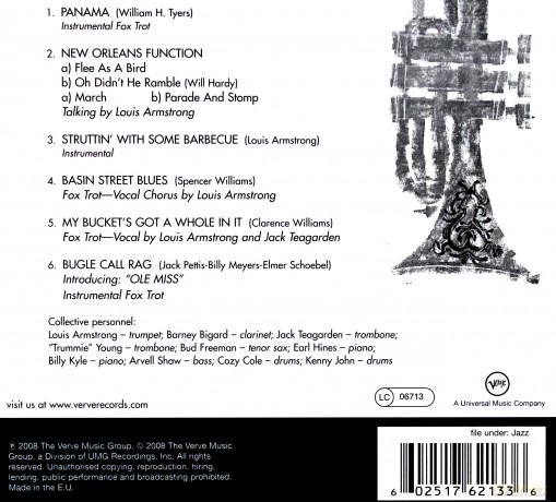 Louis Armstrong: New Orleans Jazz (digipack) [CD]