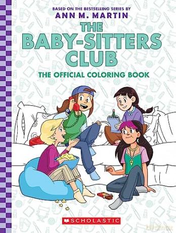 Babysitters Club Official Colouring Book - Ann M Martin [KSIĄŻKA]