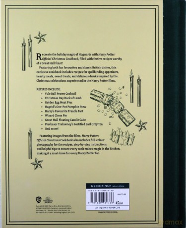 Harry Potter Official Christmas Cookbook - Elena P. Craig [KSIĄŻKA]
