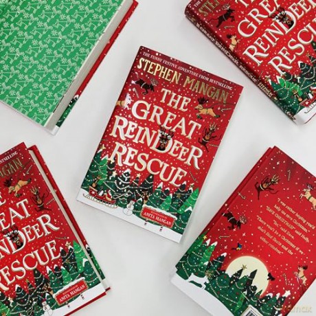 Great Reindeer Rescue - Stephen Mangan [KSIĄŻKA]