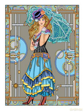Creative Haven Steampunk Fashion - Noble Marty [KSIĄŻKA]