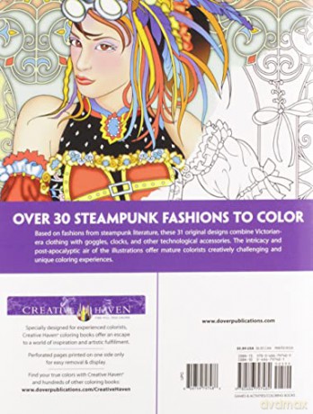 Creative Haven Steampunk Fashion - Noble Marty [KSIĄŻKA]