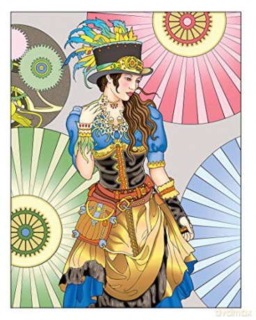 Creative Haven Steampunk Fashion - Noble Marty [KSIĄŻKA]