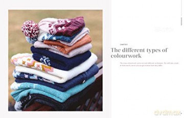 Colourwork In The Round - Anna Dervout [KSIĄŻKA]