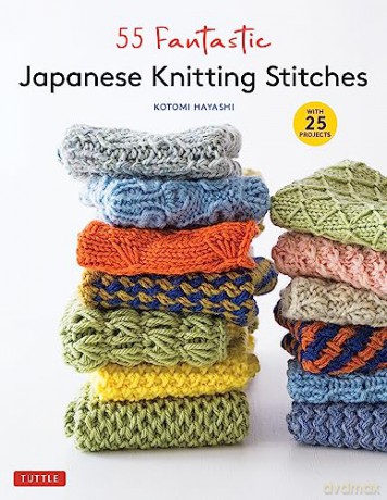 55 Fantastic Japanese Knitting Stitches - Kotomi Hayashi [KSIĄŻKA]