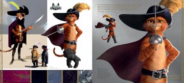 Art Of Dreamworks Puss In Boot - Zahed Ramin [KSIĄŻKA]